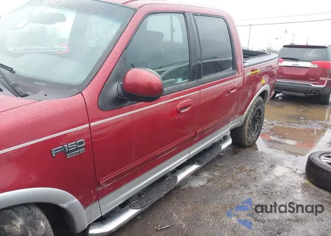 2002 Ford F-150 Lariat/Xlt из США, поврежденный, VIN 1FTRW08L42KA95741